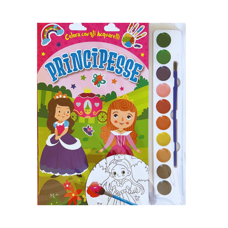 Colora con gli Acquerelli Principesse