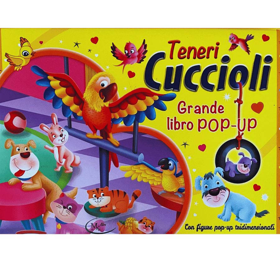 Grande libro POP-UP Teneri Cuccioli