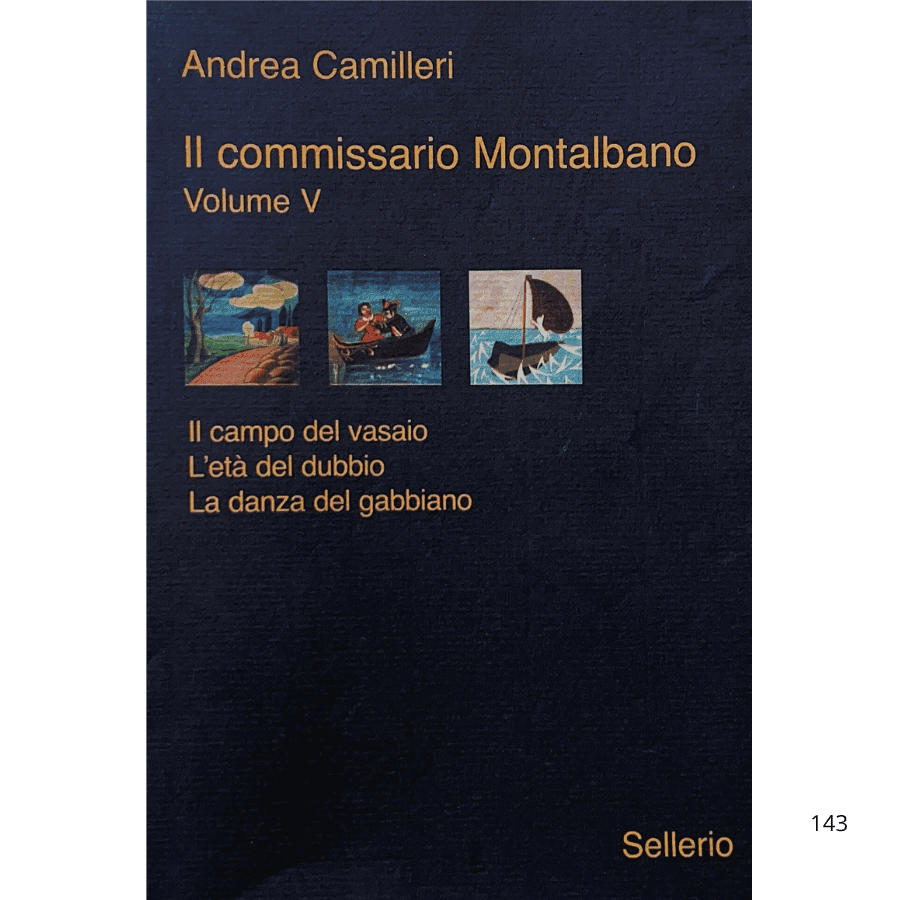 Il commissario Montalbano: Il campo del vasaio-L'età del dubbio-La danza del gabbiano. Vol. 5